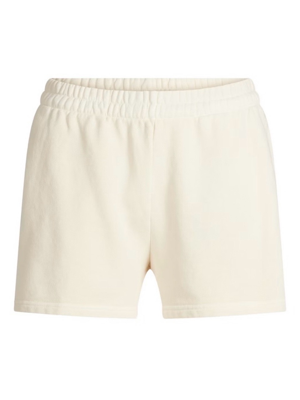 Nwt Rare Skims French Terry Classic Shorts In Ecru